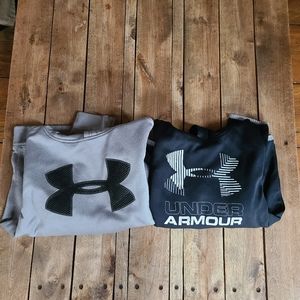 2 Under Armour Sweatshirts Size Youth Small